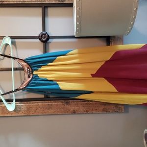 lined small mini dress